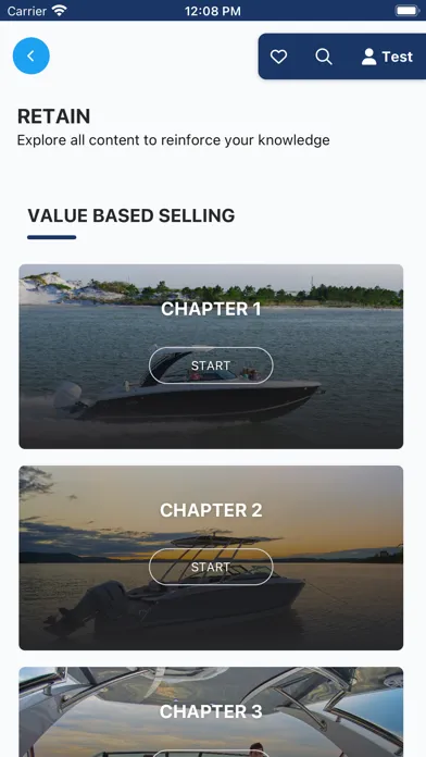 Tangkapan layar Cobalt Boats University