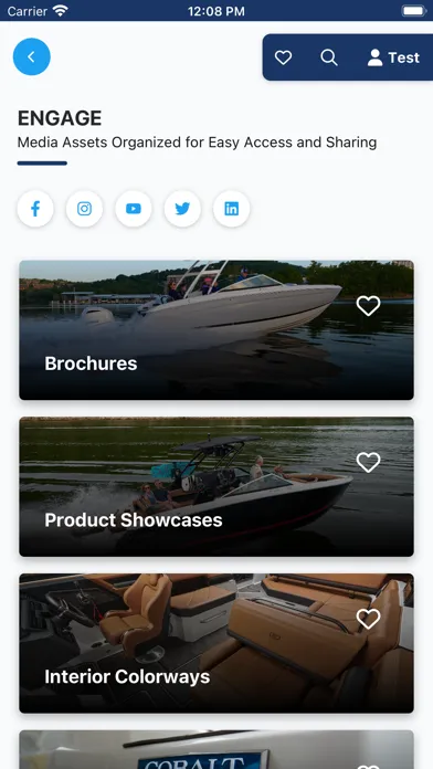 Tangkapan layar Cobalt Boats University