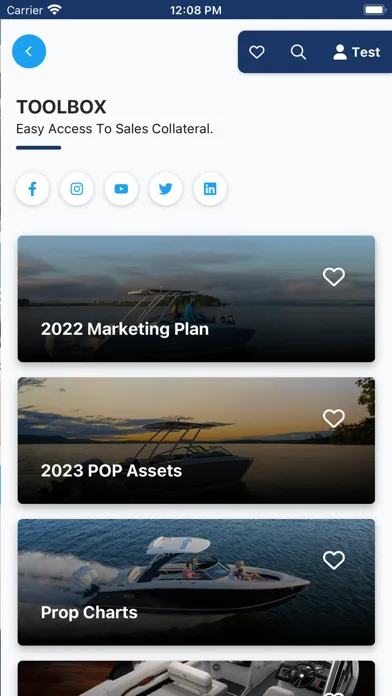 Tangkapan layar Cobalt Boats University