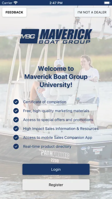 Maverick Boat Group University স্ক্রিনশট