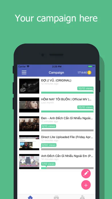 UView - View4View for YouTube Ekran Görüntüleri