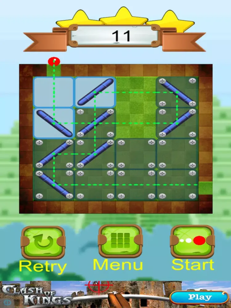Slide the Bouncy Ball iPad  स्क्रीनशॉट