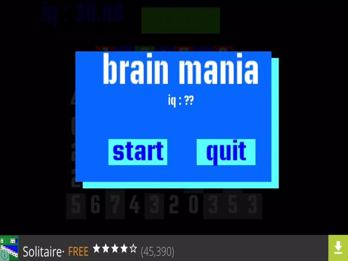Brain Mania:Speedy Math Quiz iPad  Screenshots