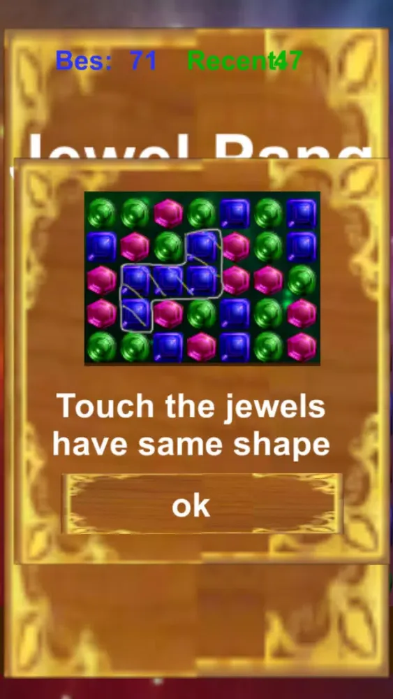 Capturas de tela do Jewel Pang