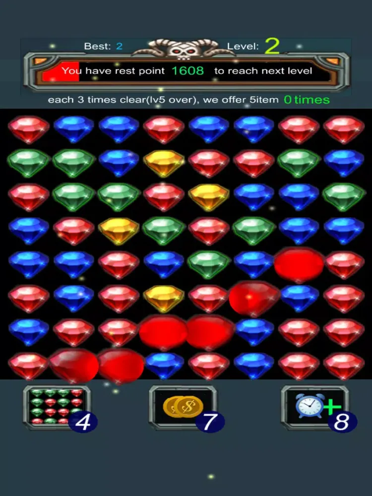 Скриншоты Jewel Chain Mania:Slide into jewels iPad 
