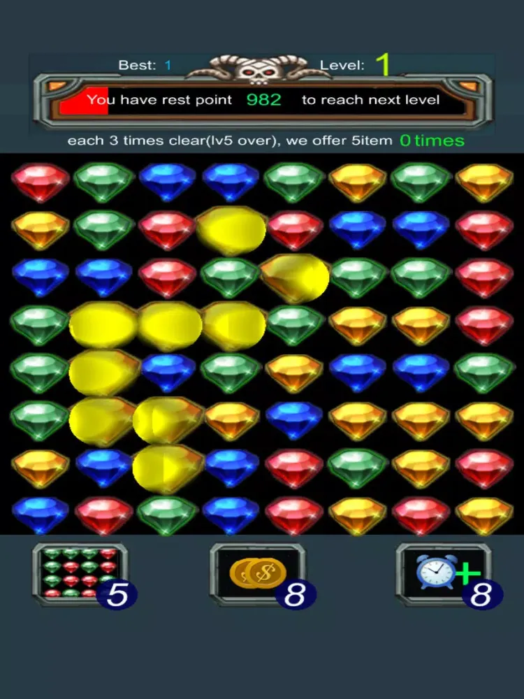 Скриншоты Jewel Chain Mania:Slide into jewels iPad 