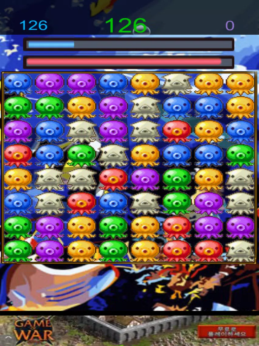 Octopus Match Puzzle iPad  स्क्रीनशॉट