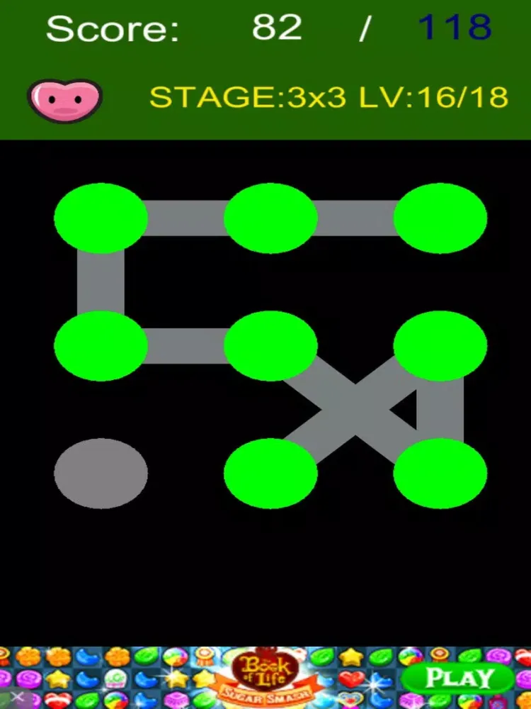 Unlock Pattern Puzzle iPad  Screenshots