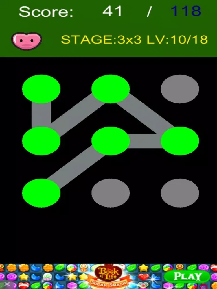 Unlock Pattern Puzzle iPad  Screenshots