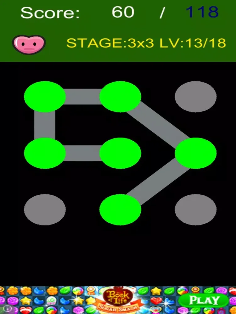 Unlock Pattern Puzzle iPad  Screenshots