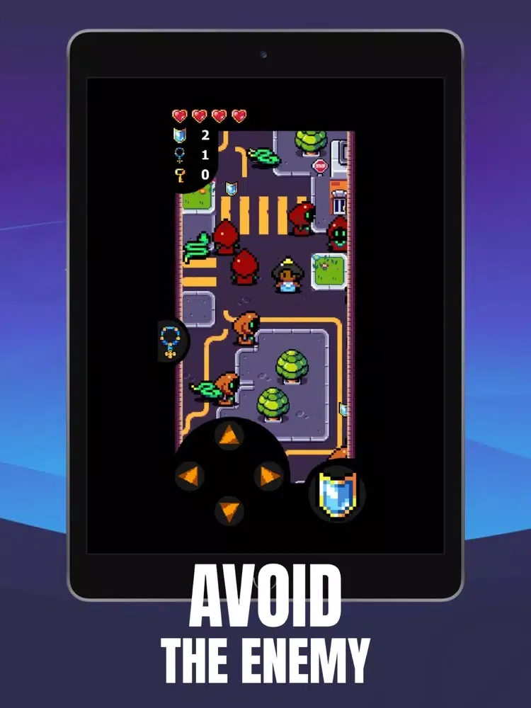 Tangkapan skrin Redemptoris Remastered iPad