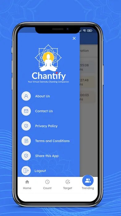 Capturas de tela do Chantify