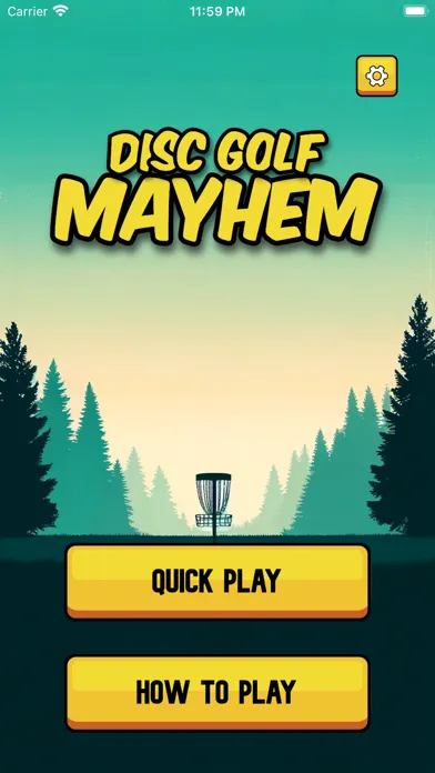 Ảnh chụp màn hình của Disc Golf Mayhem