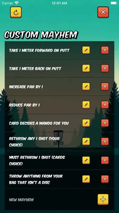 Ảnh chụp màn hình của Disc Golf Mayhem