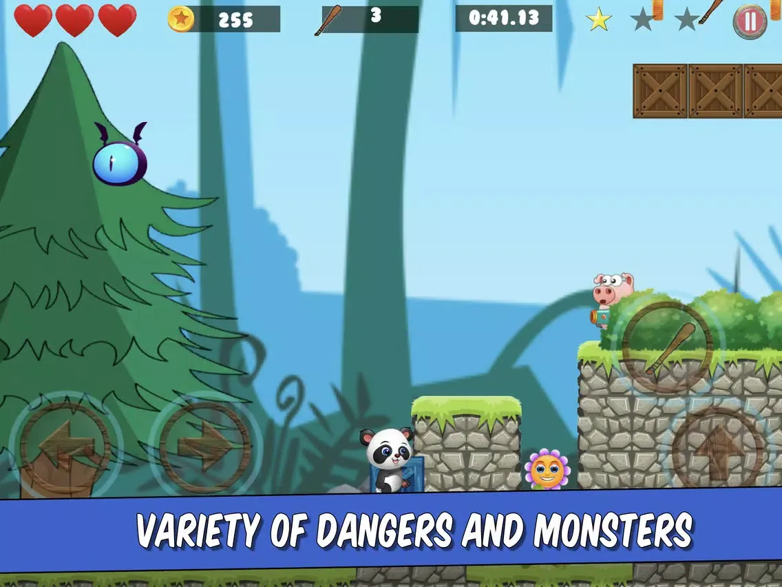 Super Panda Adventure Tour iPad 应用截图