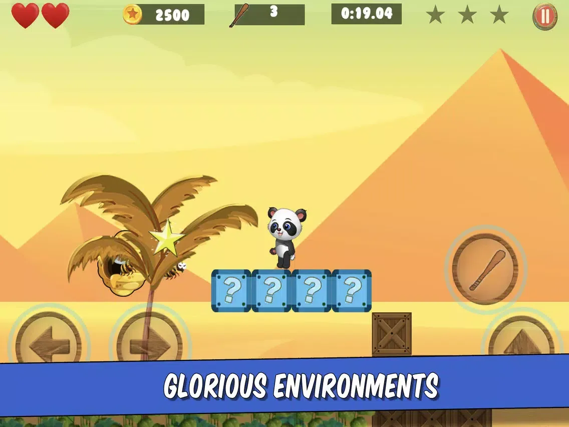 Super Panda Adventure Tour iPad 应用截图