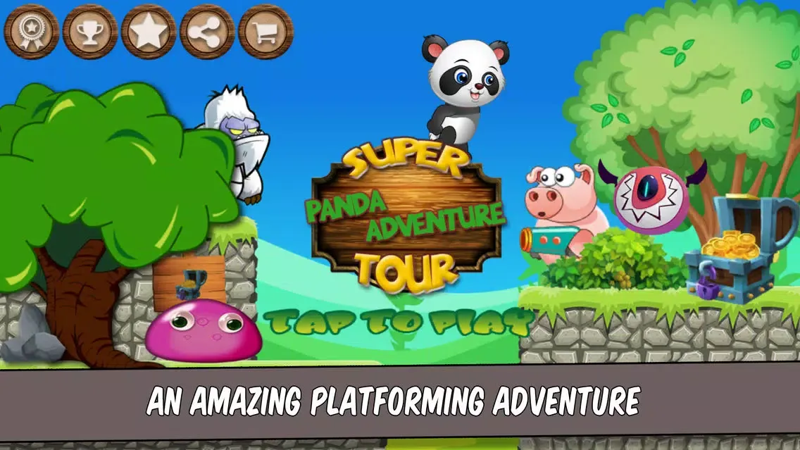 Super Panda Adventure Tour应用截图