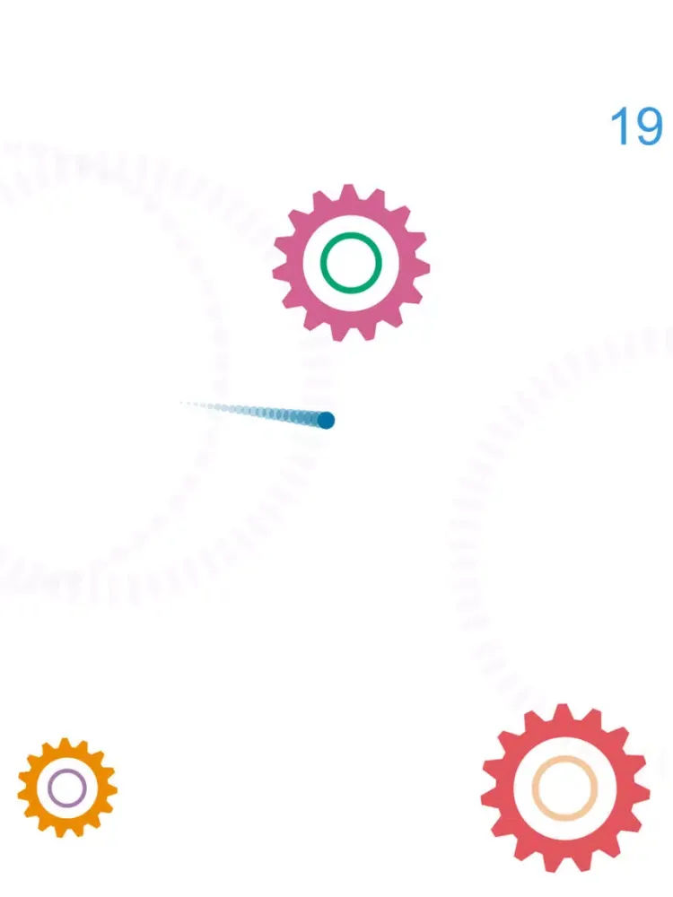 Скриншоты Circles Switch - Zig Zag the Happy Dots in Perfect Ride! iPad 