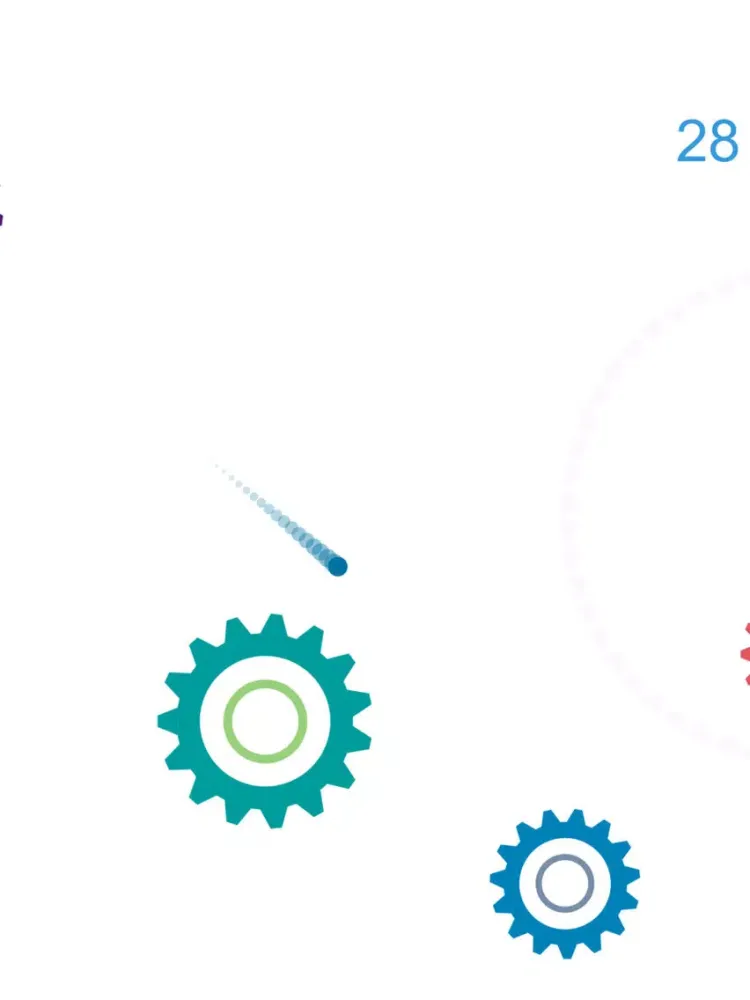 Скриншоты Circles Switch - Zig Zag the Happy Dots in Perfect Ride! iPad 
