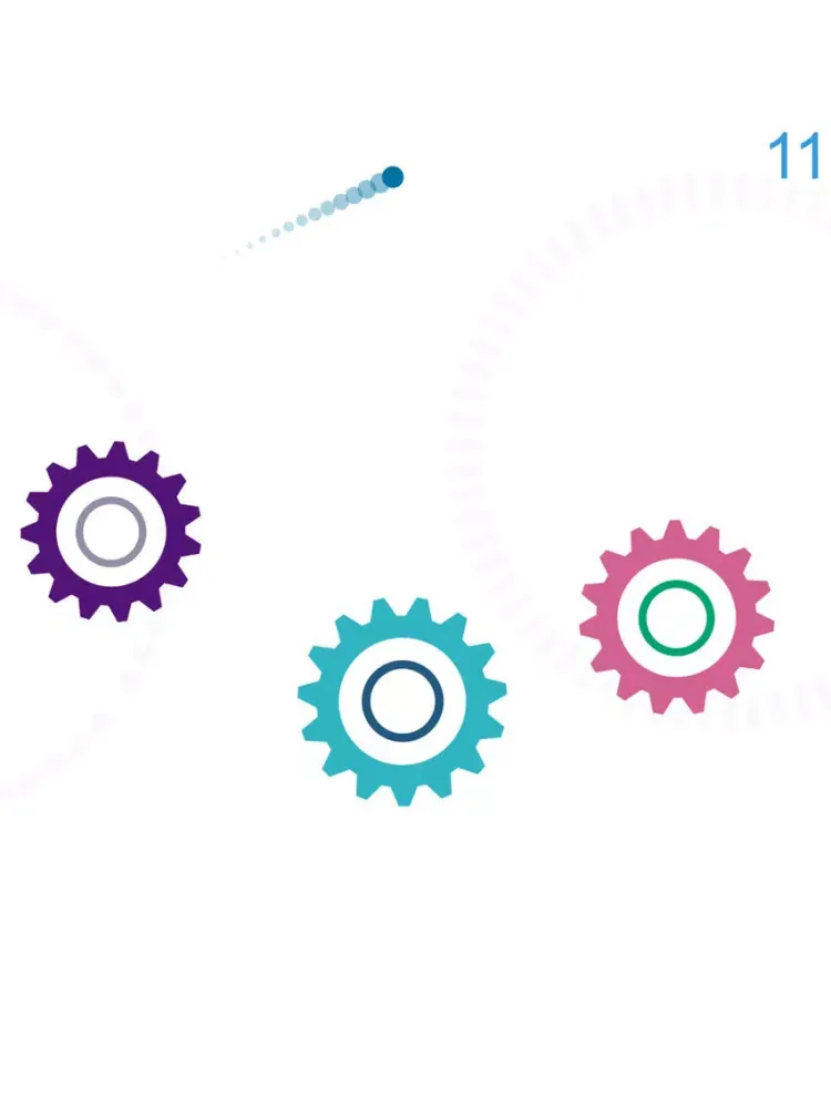 Скриншоты Circles Switch - Zig Zag the Happy Dots in Perfect Ride! iPad 