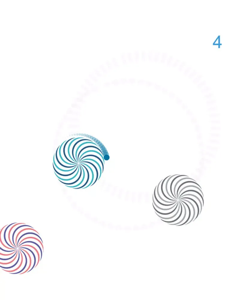 Скриншоты Circles Switch - Zig Zag the Happy Dots in Perfect Ride! iPad 