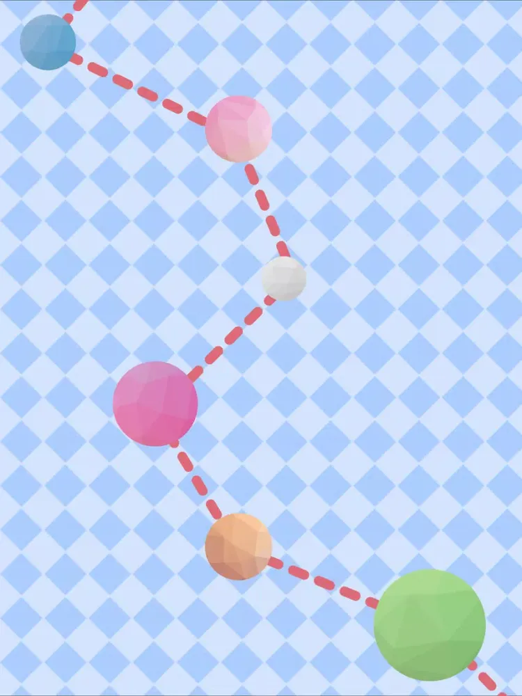 Capturas de pantalla de Dancing Circle: The Art Of Sticking & Bouncing Up! iPad 