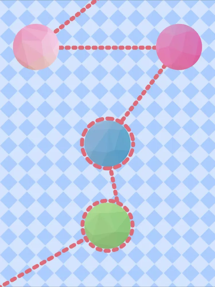 Capturas de pantalla de Dancing Circle: The Art Of Sticking & Bouncing Up! iPad 
