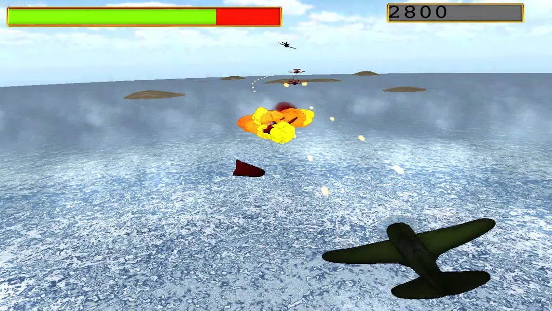 Fighter 3D - Fight your way in this intense 3D WW2 game! स्क्रीनशॉट