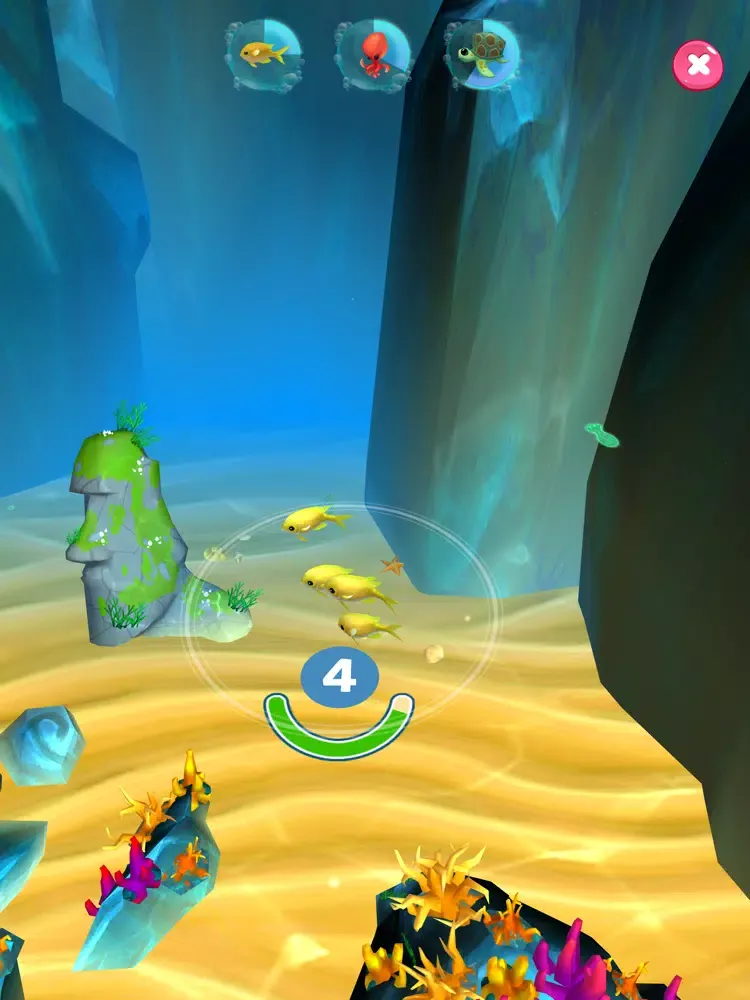 Capturas de tela do Rainbow Reef - Ocean Sim iPad 
