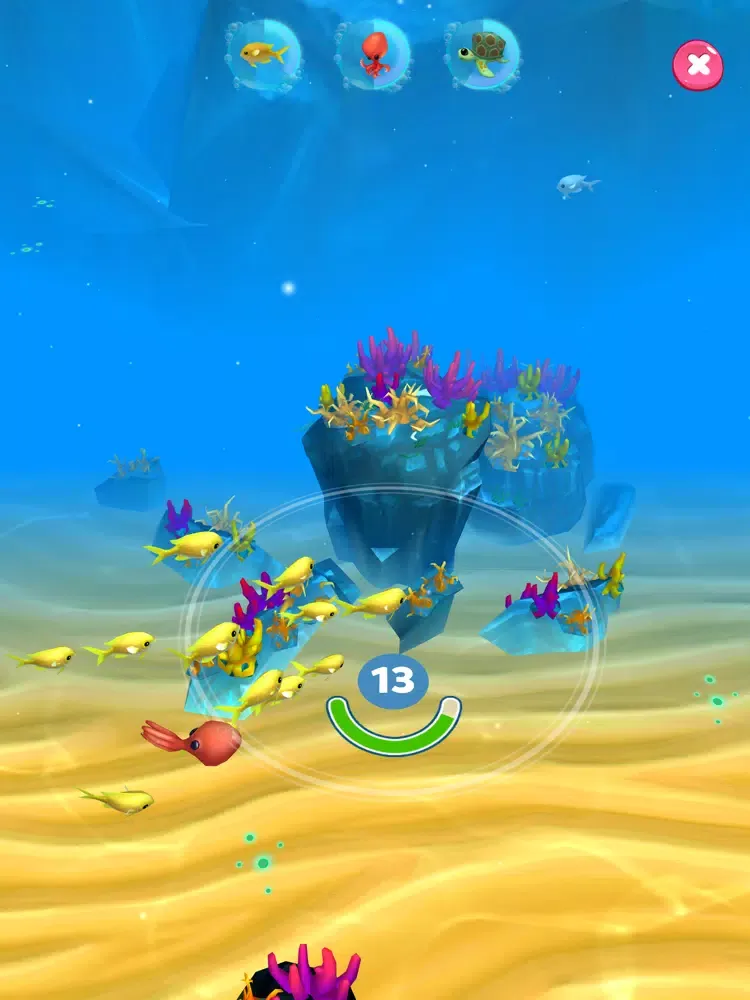 Capturas de tela do Rainbow Reef - Ocean Sim iPad 