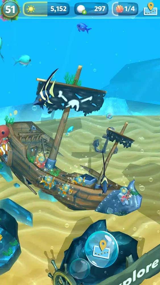 Capturas de tela do Rainbow Reef - Ocean Sim