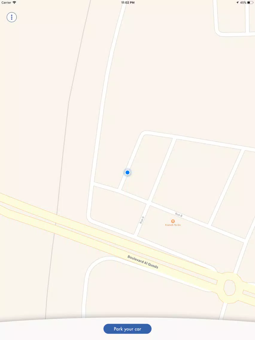 Tangkapan skrin Your Car Finder iPad 