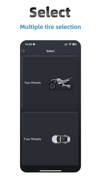 Tangkapan layar TPMS Plus