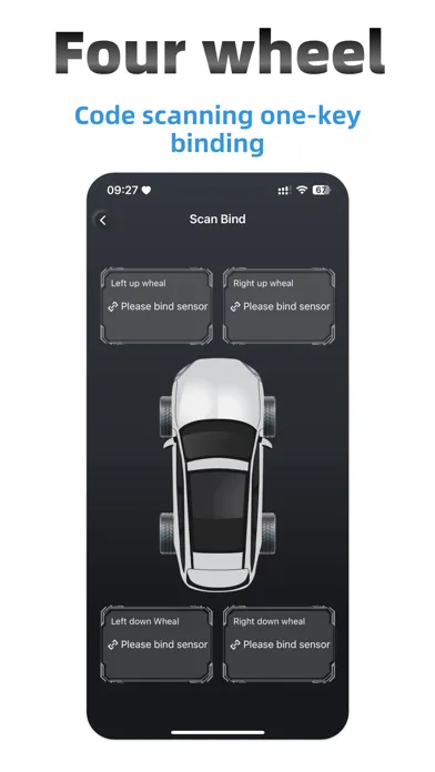Tangkapan layar TPMS Plus