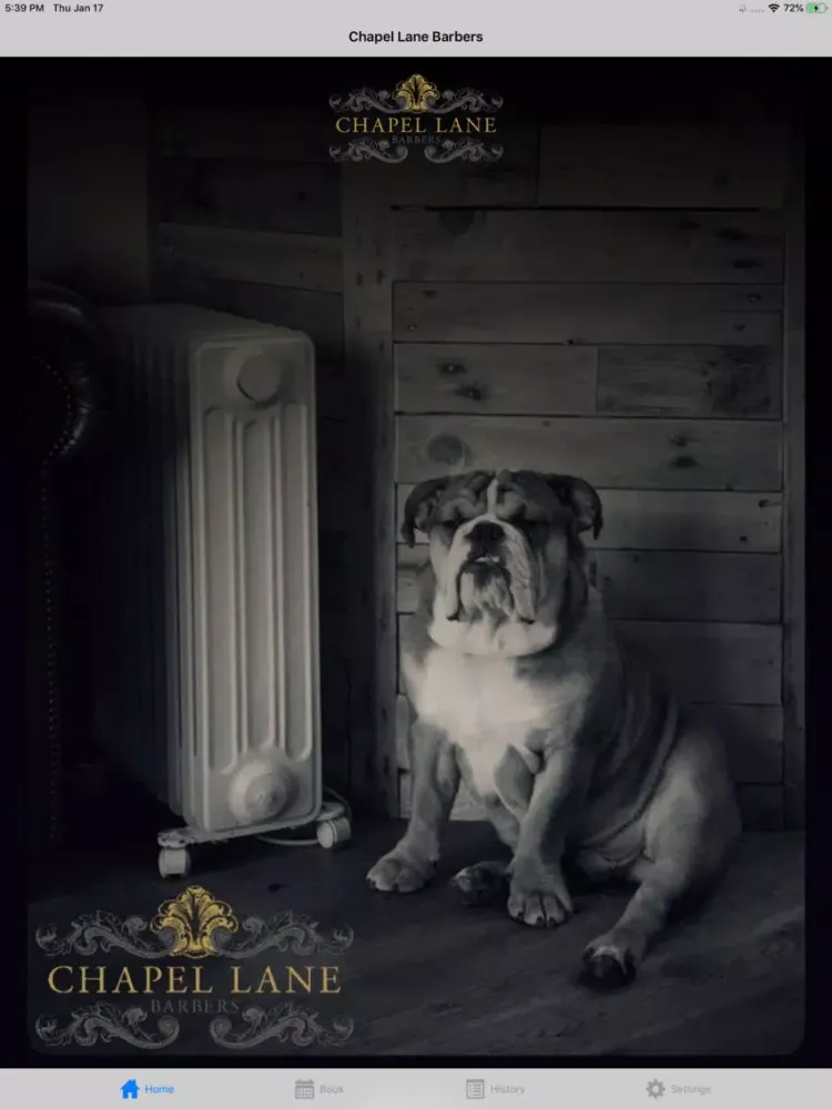 Chapel Lane Barbers iPad  Screenshots