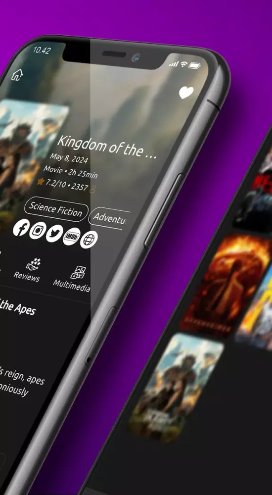 Capturas de tela do HD Cinema: Lovers of Movies