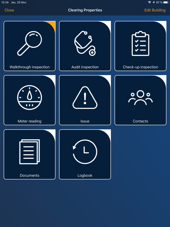 Building Inspector iPad  Screenshots
