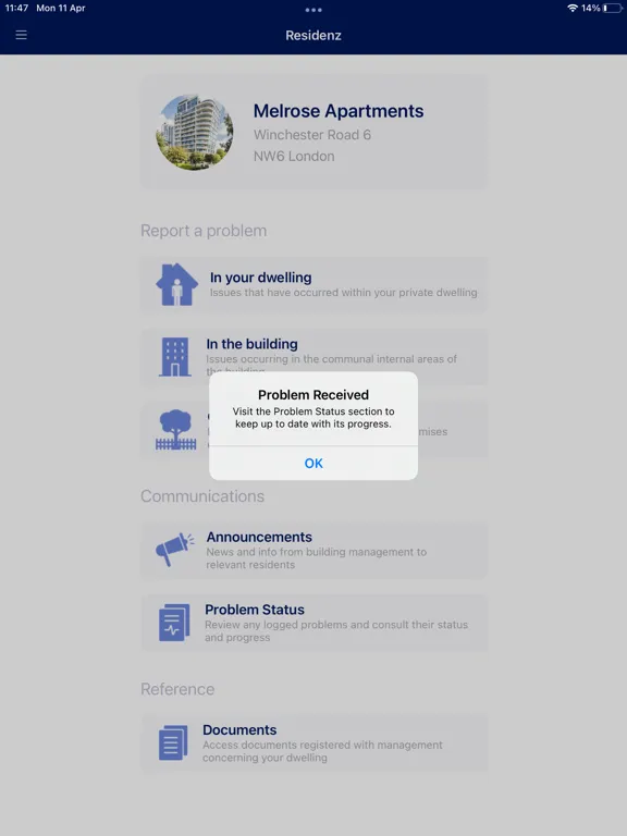 Residenz iPad  Screenshots