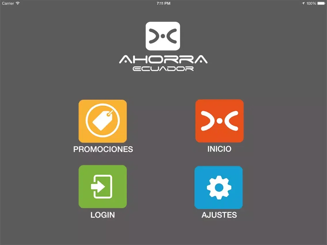 Ahorra Ecuador iPad  Screenshots