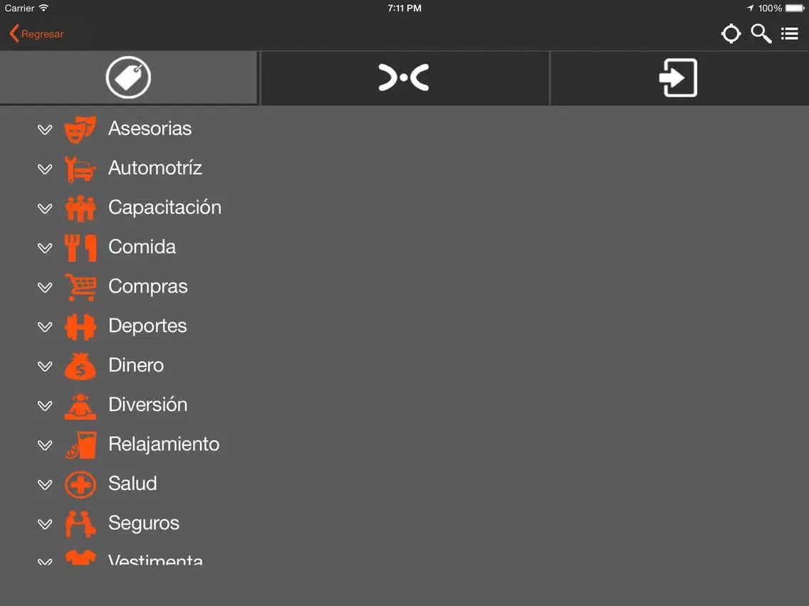 Ahorra Ecuador iPad  Screenshots