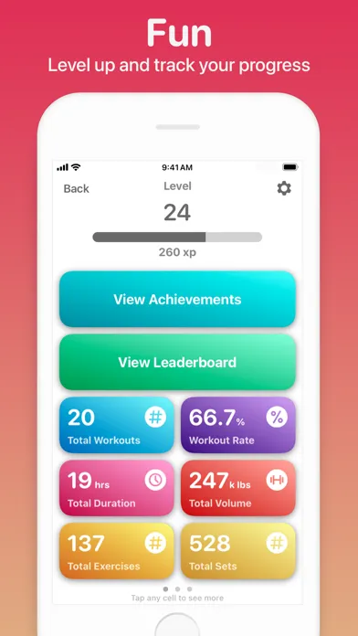 Weightlifting App スクリーンショット