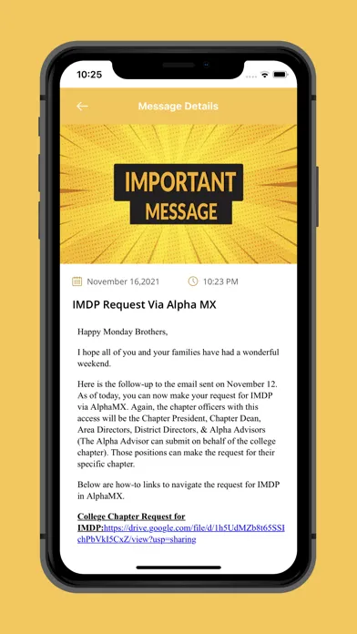 Tangkapan skrin Sigma Eta Lambda