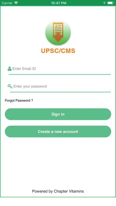 Ảnh chụp màn hình của UPSC/CMS