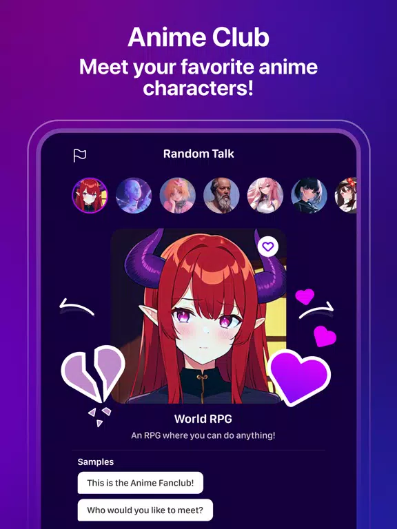 تصاویر Chatz: Virtual Friend Creator iPad 