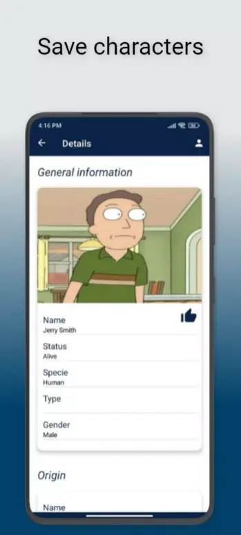 Tangkapan layar Rick and Morty demo