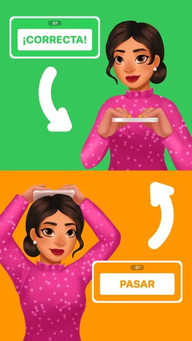 Captures d'écran de Charades Spanish