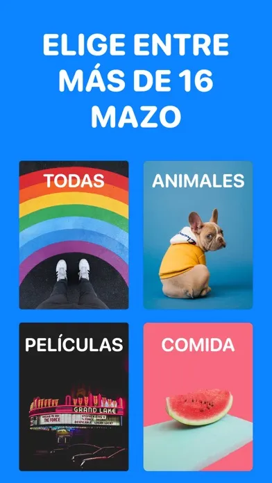 Captures d'écran de Charades Spanish
