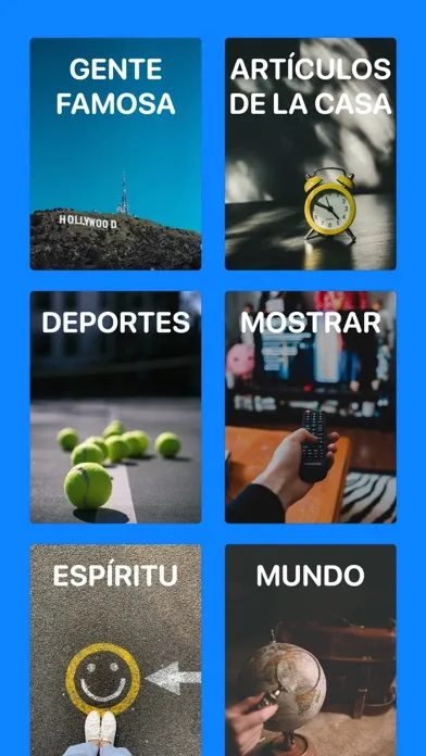 Captures d'écran de Charades Spanish