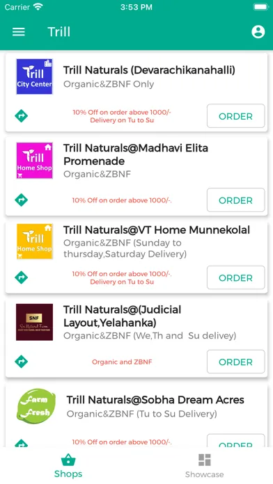 Tangkapan layar Trill - Buy Organic, ZBNF, F&V