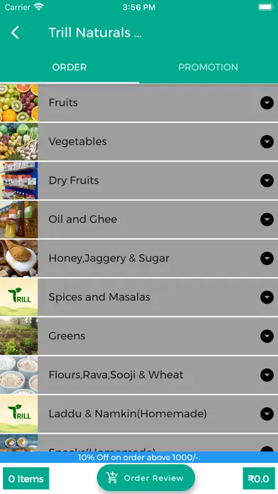 Tangkapan layar Trill - Buy Organic, ZBNF, F&V